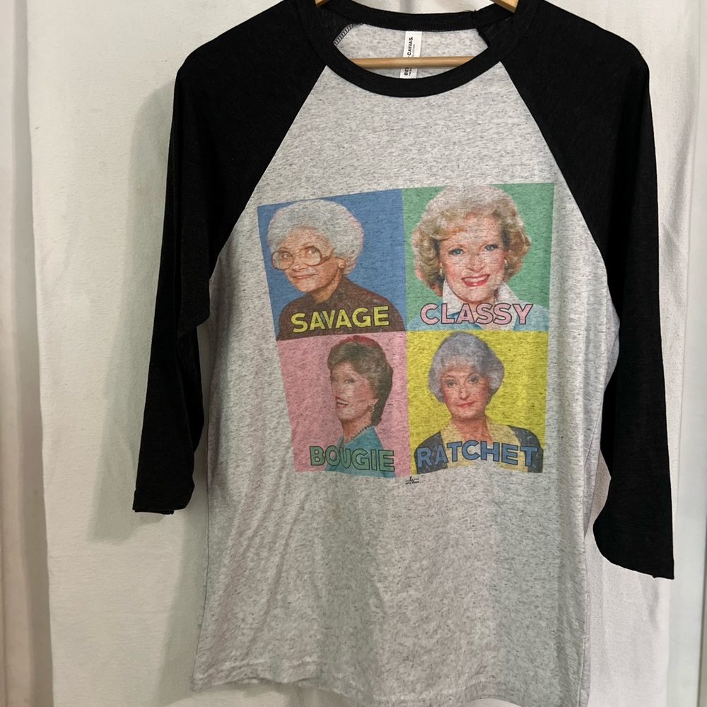 Golden girls baseball shirt